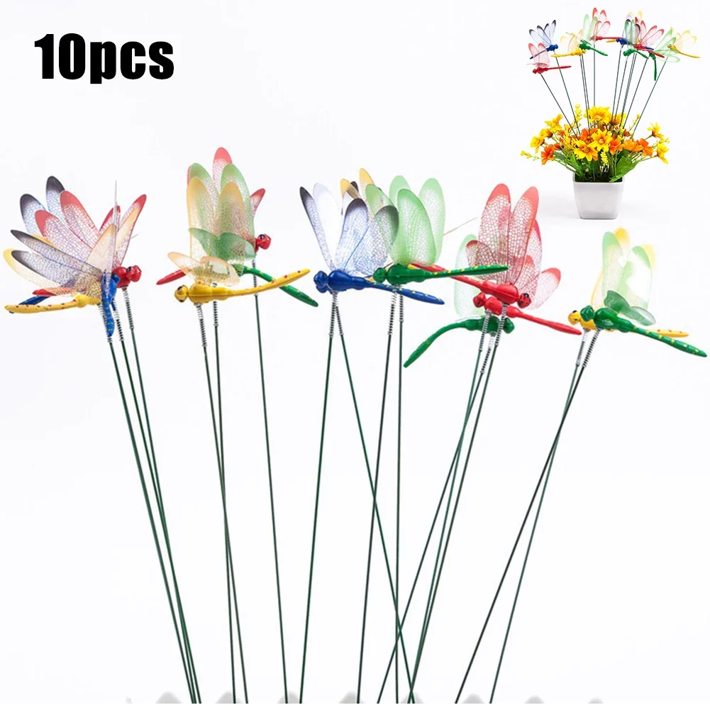 10PCS Realistic Insects Dragonfly Wall Sticker PVC 25*9cm Yard Plant Lawn Decor Garden Yard Planterr Colorful Dragonfly Stakes
10PCS Realistic Insects Dragonfly Wall Sticker PVC 25*9cm Yard Plant Lawn Decor Garden Yard Planterr Colorful Dragonfly Stakes