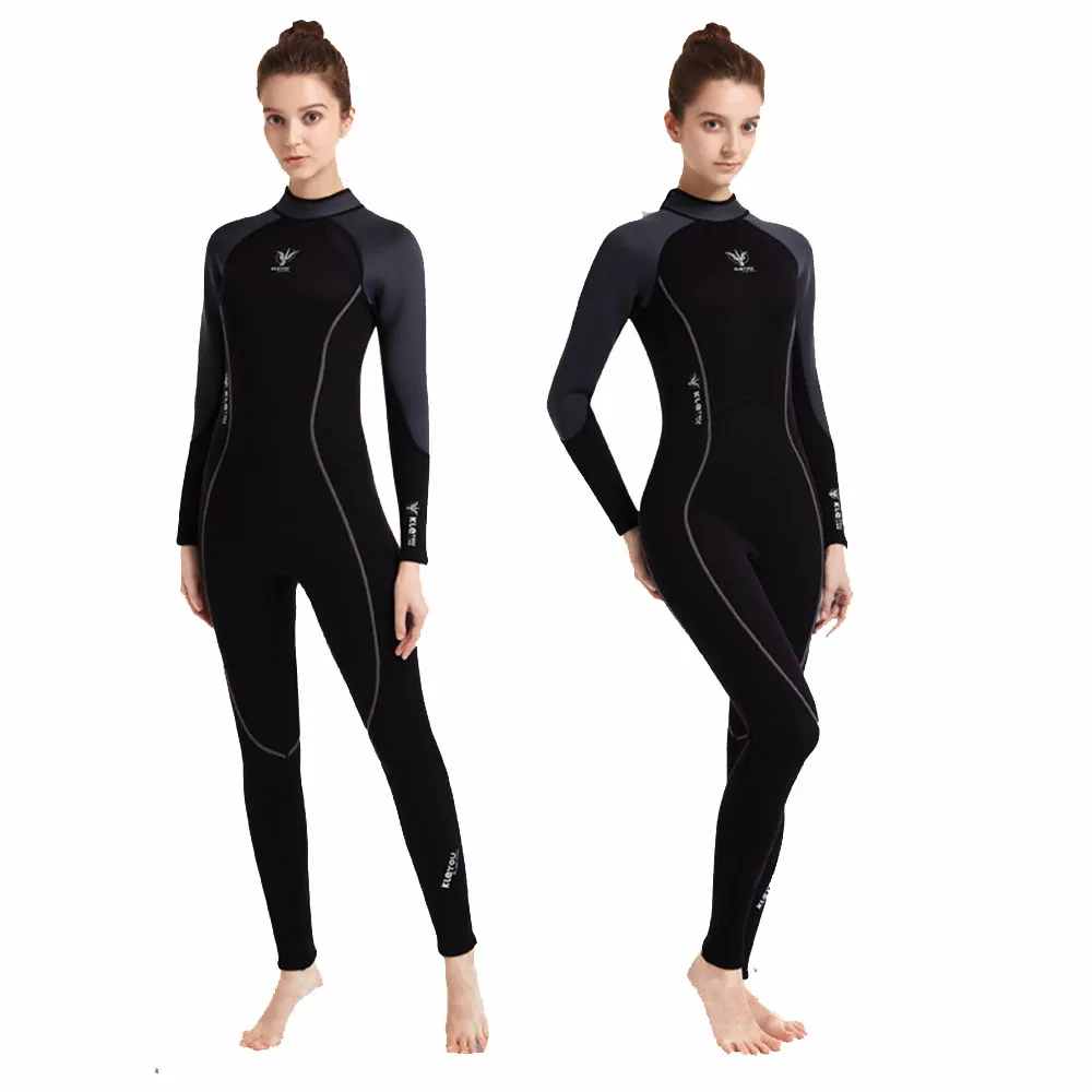 New 3MM Neoprene Women's Diving Suit Long Sleeve Sun Protection and Warm Swimming Suit Beach Swimming Water Sports Diving Suit
New 3MM Neoprene Women's Diving Suit Long Sleeve Sun Protection and Warm Swimming Suit Beach Swimming Water Sports Diving Suit
