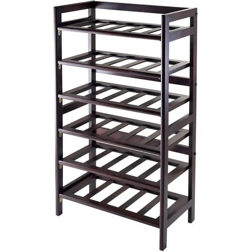 Winsome Wood Silvi 30-Bottle Wine Display Rack, Antique Walnut Finish kitchen cabinets storage cabinet living room cabinets
Winsome Wood Silvi 30-Bottle Wine Display Rack, Antique Walnut Finish kitchen cabinets storage cabinet living room cabinets