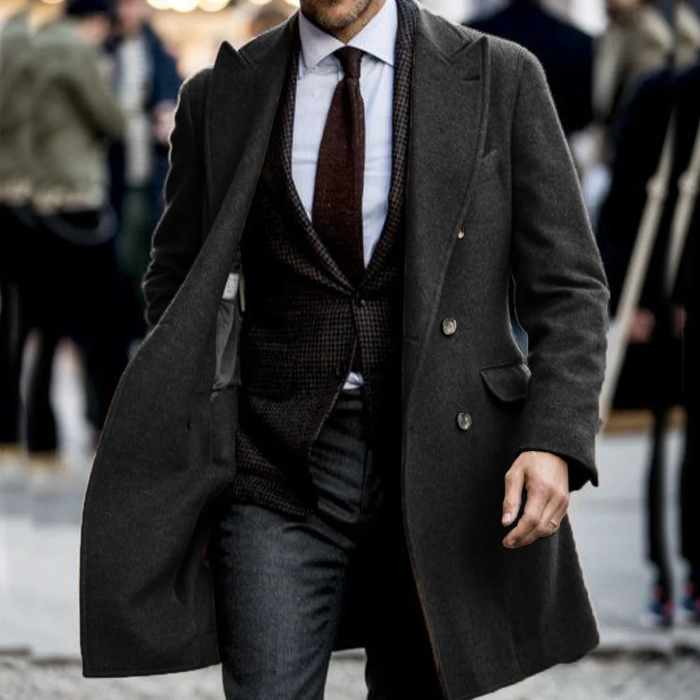 Men's Suit Jacket Woolen Warm Double Breasted Elegant Man Suit Formal Clothes for Men New in Men's Sets Mens Designer Blazers
Men's Suit Jacket Woolen Warm Double Breasted Elegant Man Suit Formal Clothes for Men New in Men's Sets Mens Designer Blazers