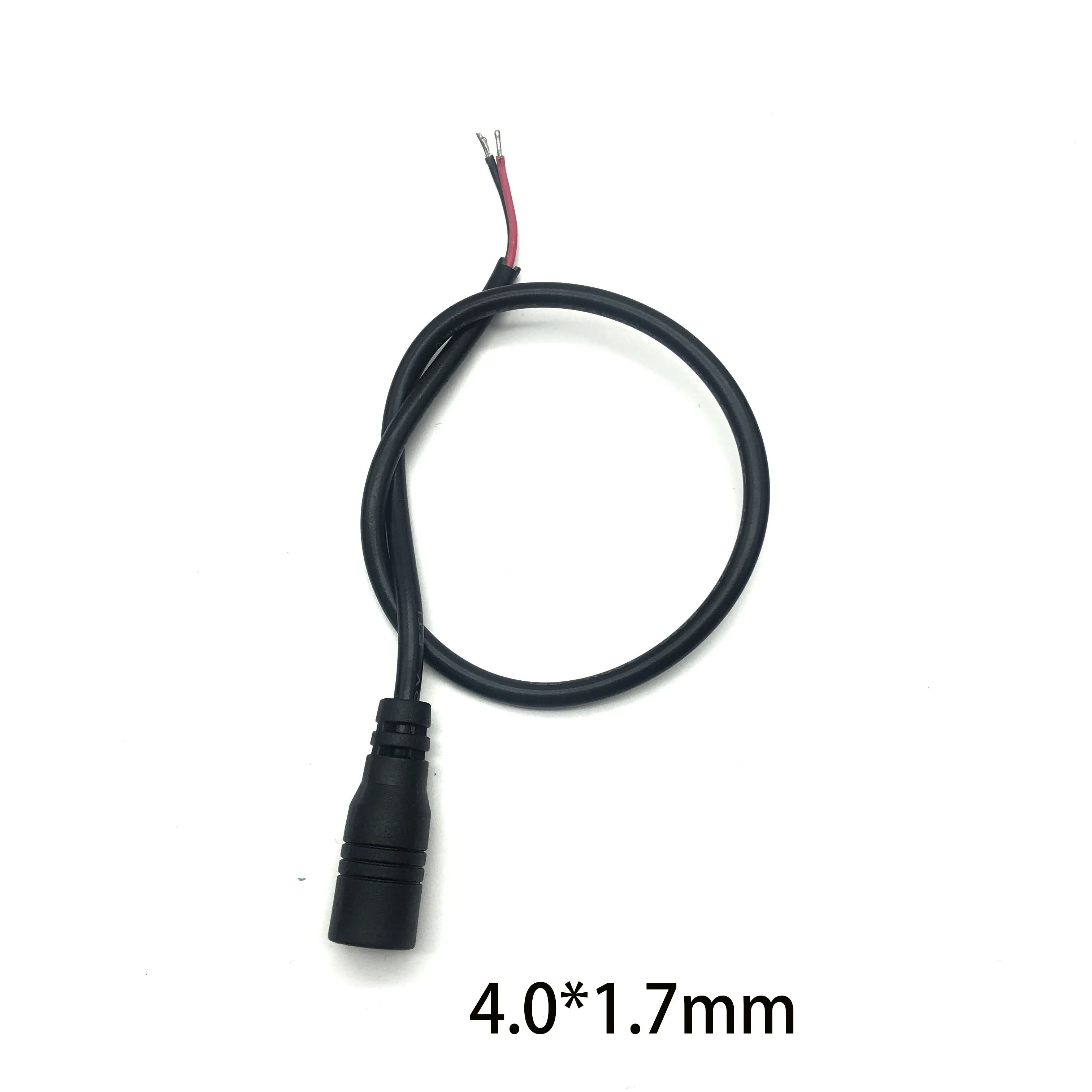 5pcs/lot DC 4.0*1.7mm Jack Plug Power Cable For LED/Monitoring 3A 12V Single Female/Male 4.0mm x 1.7mm Adapter Power Cord 30cm
5pcs/lot DC 4.0*1.7mm Jack Plug Power Cable For LED/Monitoring 3A 12V Single Female/Male 4.0mm x 1.7mm Adapter Power Cord 30cm
