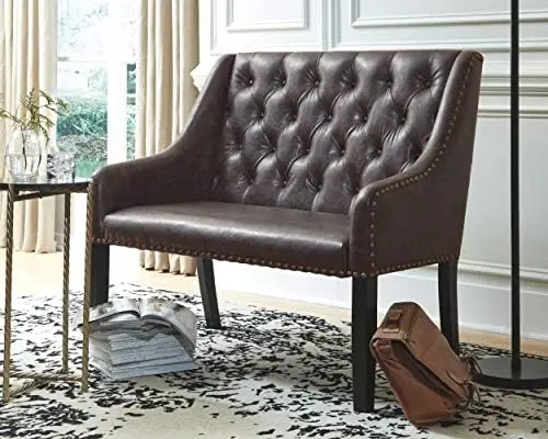 Modern Chic Upholstered Tufted Accent Settee Bench, Cream Poop stool Wiggle stool Pouf ottoman Reposapiés Wooden chair Storage
Modern Chic Upholstered Tufted Accent Settee Bench, Cream Poop stool Wiggle stool Pouf ottoman Reposapiés Wooden chair Storage