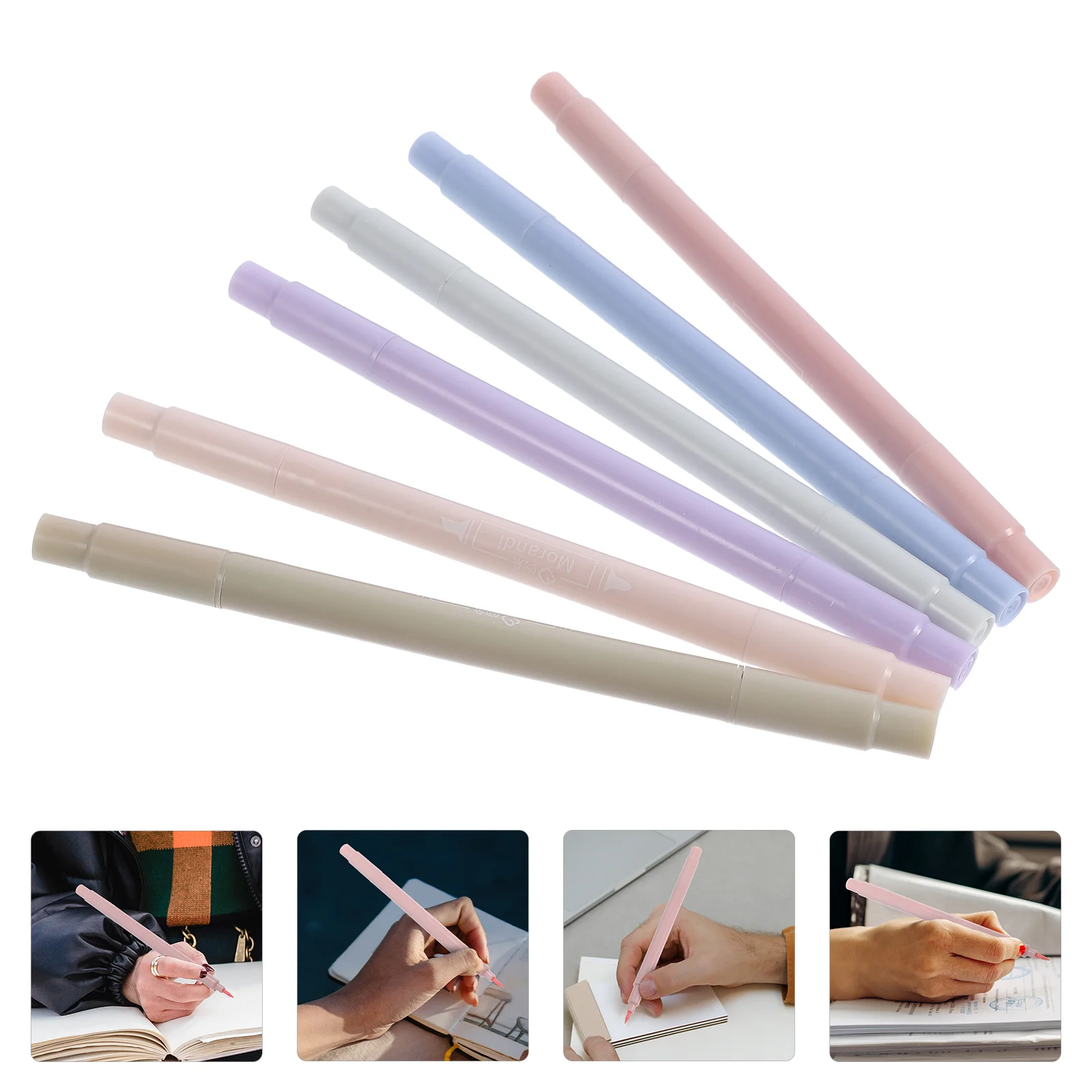 6 Pcs Highlighter Colorful Highlighters Aesthetic Colored Pens for Journaling Plastic Markers Book Student Cute Decorative
6 Pcs Highlighter Colorful Highlighters Aesthetic Colored Pens for Journaling Plastic Markers Book Student Cute Decorative