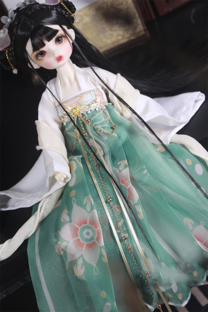 

OB27 Барби 1/6 1/4 1/3 старинный костюм BJD одежда Hanfu сказочное платье для BJD/SD YOSD MSD SD13 аксессуары для кукол большой девочки A1876