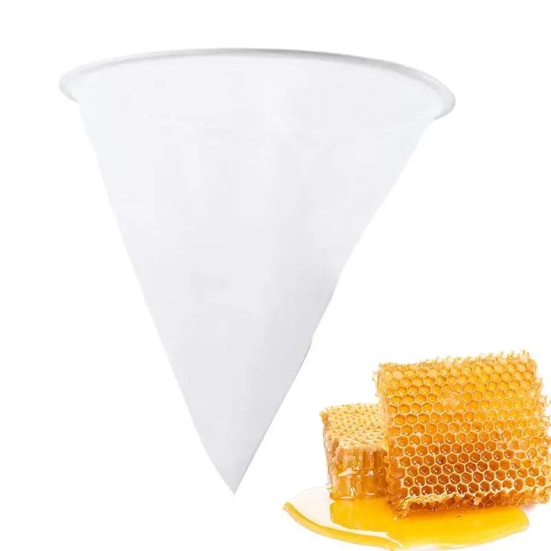 Honey Flow Mesh Honey Strainer Filter Bag Extraction Tool Nylon Sieve Funnel-Shaped Strainer Net Filter Professional Beekeeping
Honey Flow Mesh Honey Strainer Filter Bag Extraction Tool Nylon Sieve Funnel-Shaped Strainer Net Filter Professional Beekeeping