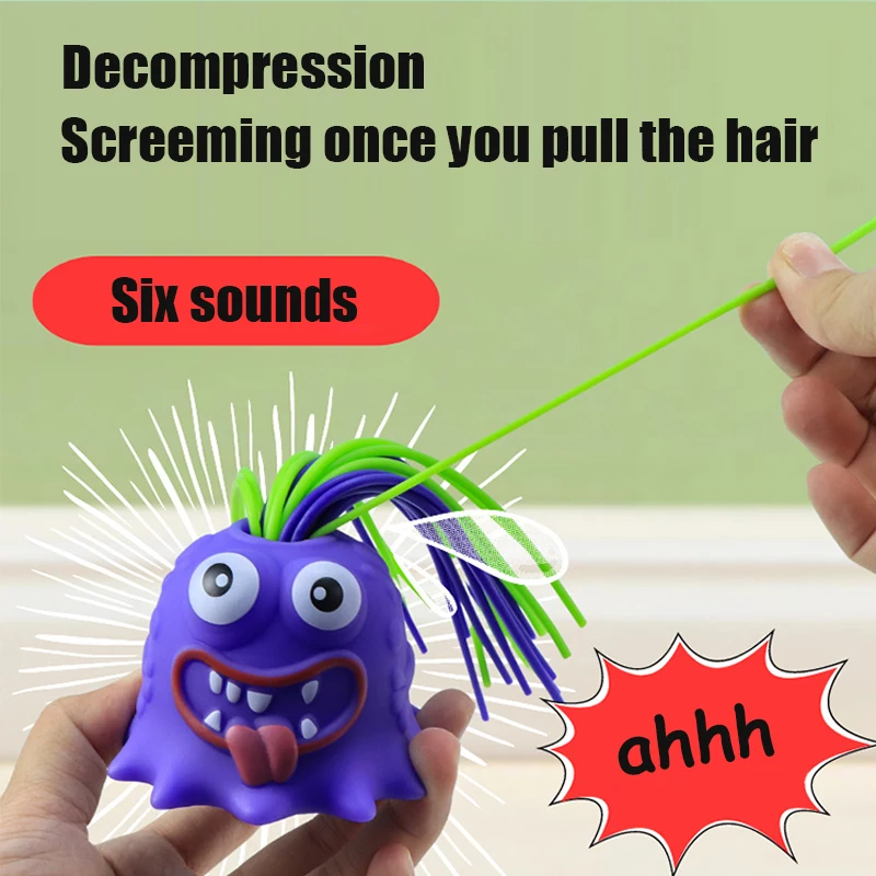 Funny Screaming Monster Stress Relief Toy Fun Vocal Squeeze Squeak Anti-stress Toy Table Fidget Toys Children Adults Gift
Funny Screaming Monster Stress Relief Toy Fun Vocal Squeeze Squeak Anti-stress Toy Table Fidget Toys Children Adults Gift