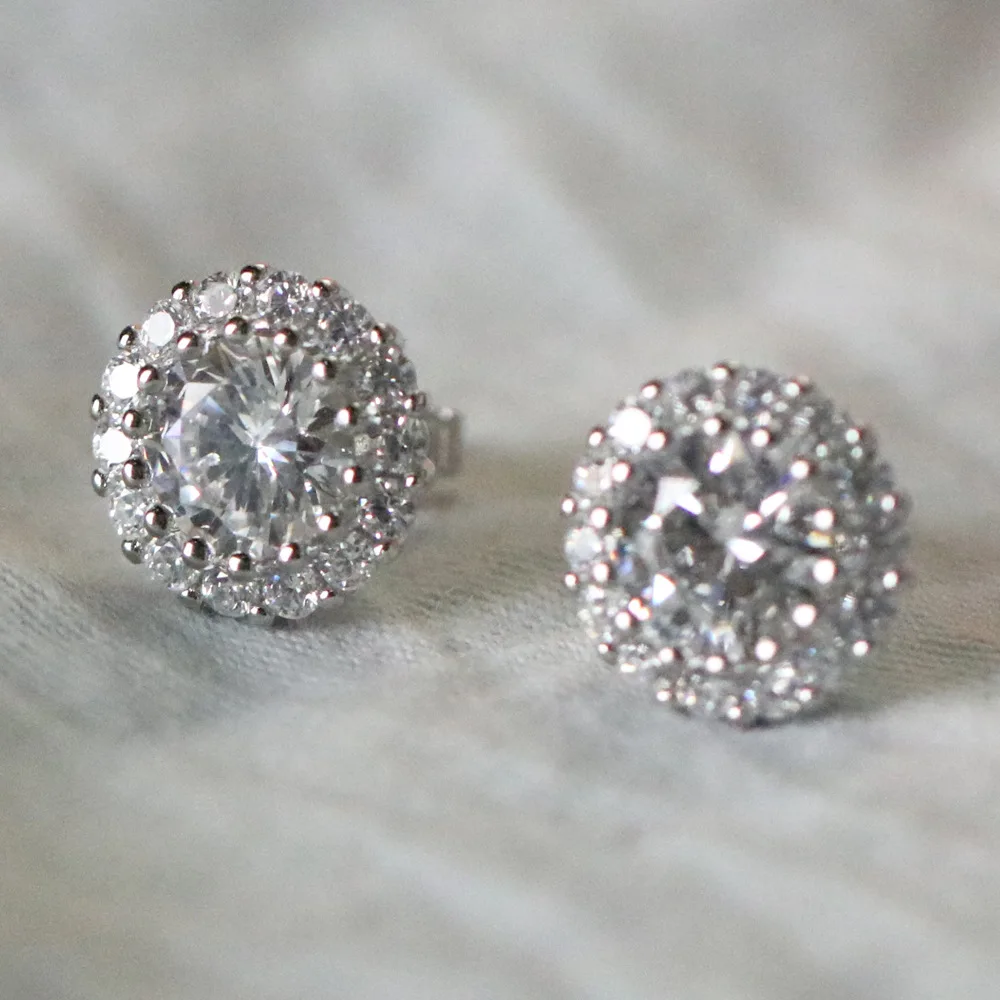 100% 925 Silver Sterling White Diamond Jewelry Stud Earring for Women Round Bohemia Silver 925 Jewelry Diamond Stud Earring Girl
100% 925 Silver Sterling White Diamond Jewelry Stud Earring for Women Round Bohemia Silver 925 Jewelry Diamond Stud Earring Girl