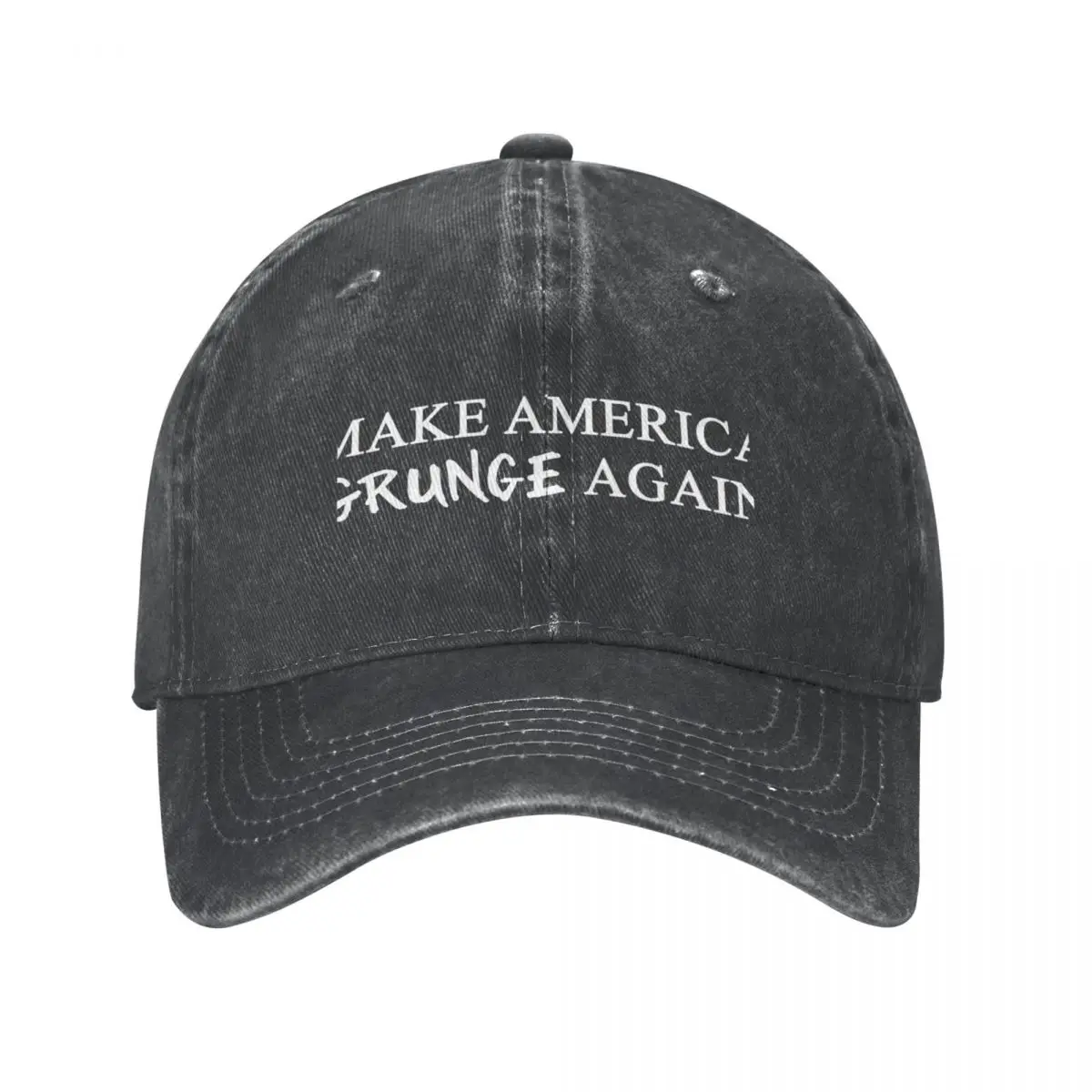 

MAGA: Make America Grunge Again Cowboy Hat Trucker Cap Brand Man Caps Horse Hat Hat For Men Women'S