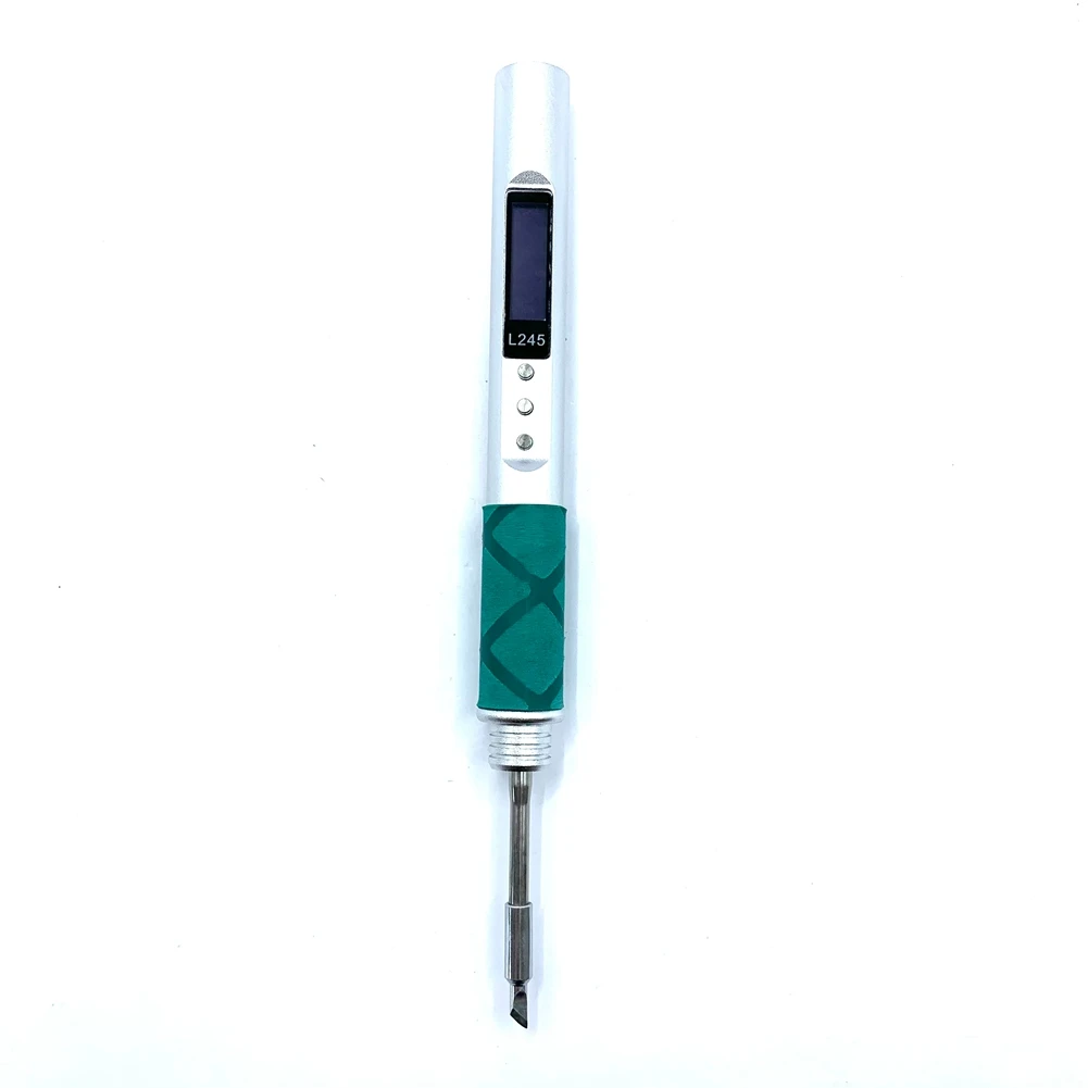 L245 65W Digital Soldering Pen Portable Electric Soldering Iron Aluminum Alloy CNC Shell QC PD Type-C for JBC245 Silver
L245 65W Digital Soldering Pen Portable Electric Soldering Iron Aluminum Alloy CNC Shell QC PD Type-C for JBC245 Silver