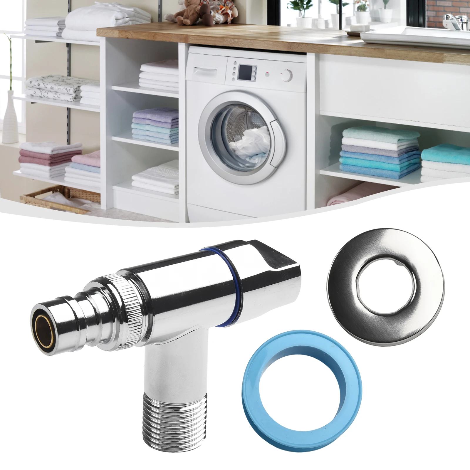 Stainless Steel Washing Machine Faucet Water Stop Quick Opening Angle Valve Wall-Mounted Bathroom Accessories
Stainless Steel Washing Machine Faucet Water Stop Quick Opening Angle Valve Wall-Mounted Bathroom Accessories