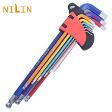 Allen Key Hex Set Multi-function Wrench Kit Colorful Spanner Universal 9Pcs Ball End Torx Lever Bicycle Repair Tool Accessories
Allen Key Hex Set Multi-function Wrench Kit Colorful Spanner Universal 9Pcs Ball End Torx Lever Bicycle Repair Tool Accessories