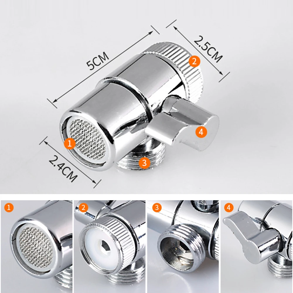 Switch Faucet Adapter Kitchen Sink Splitter Diverter Valve Water Tap Connector For Toilet Bidet Shower Kichen Accessories
Switch Faucet Adapter Kitchen Sink Splitter Diverter Valve Water Tap Connector For Toilet Bidet Shower Kichen Accessories