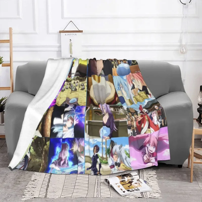 That Time I Got Reincarnated As A Slime Blanket Flannel Winter Portable Soft Throw Blankets for Bed Bedroom Plush Thin Quilt
That Time I Got Reincarnated As A Slime Blanket Flannel Winter Portable Soft Throw Blankets for Bed Bedroom Plush Thin Quilt