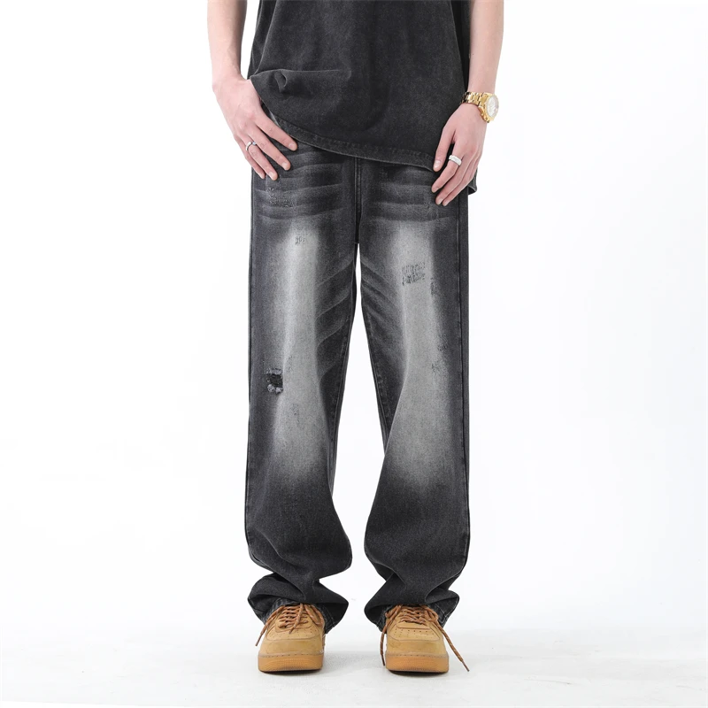 Loose Trousers Wide Pants Man Korean Popular Clothes New Rock Wide Leg Jeans American Vintage Cargo Pants Men Baggy Men's
Loose Trousers Wide Pants Man Korean Popular Clothes New Rock Wide Leg Jeans American Vintage Cargo Pants Men Baggy Men's