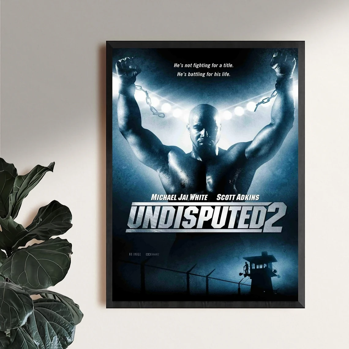 

Undisputed II Last Man Standing (2006) Movie Poster Star Actor Art Cover Canvas Print Decorative Painting (No Frame)