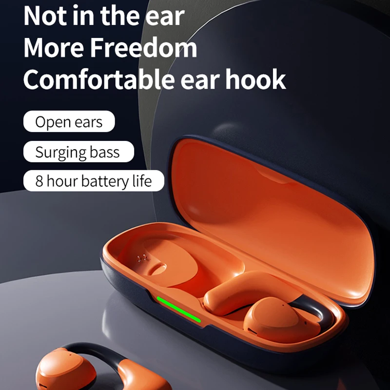 Новинка 2023, Bluetooth-гарнитура с открытым воздухом, подвесное ухо, не в ухо, Сверхдолгий срок службы, беспроводной бинауральный
Новинка 2023, Bluetooth-гарнитура с открытым воздухом, подвесное ухо, не в ухо, Сверхдолгий срок службы, беспроводной бинауральный