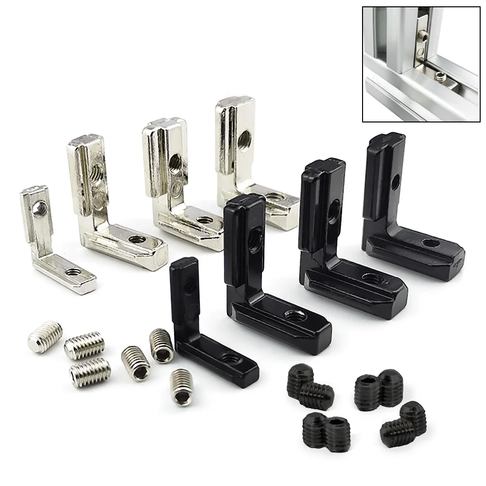 10Pcs 2020 3030 4040 4545 Series Inside Hidden Bracket L Shape Interior Corner Connector with Screws for Aluminum Profile
10Pcs 2020 3030 4040 4545 Series Inside Hidden Bracket L Shape Interior Corner Connector with Screws for Aluminum Profile