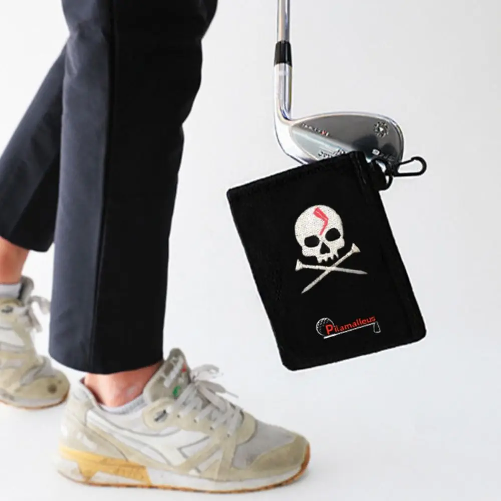Skull Pattern Magnetic Golf Towel with Carabiner Strong Magnet Golf Club Wiping Cloth Compact Minimalist Design
Skull Pattern Magnetic Golf Towel with Carabiner Strong Magnet Golf Club Wiping Cloth Compact Minimalist Design