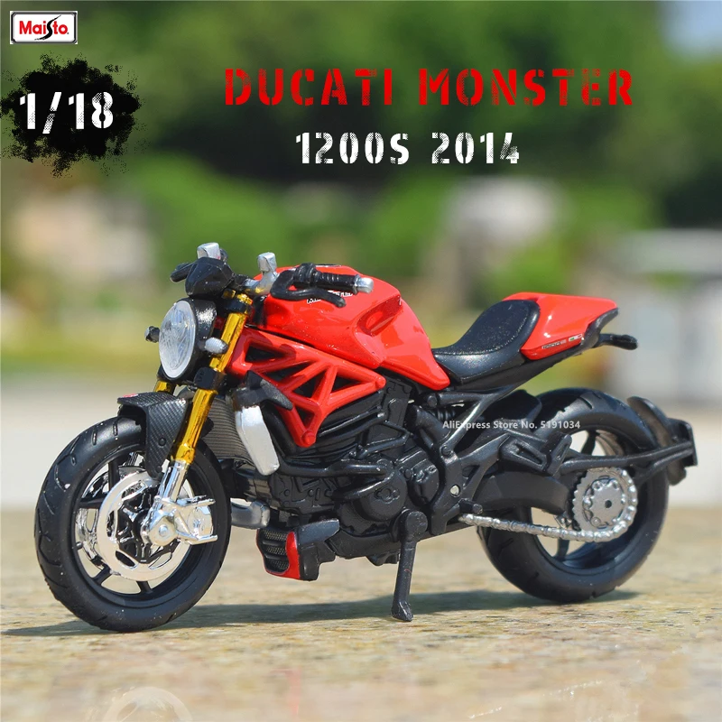 Мото-автомобиль Maisto 1:18 Ducati Monster 1200S 2014 Kawasaki, оригинальная Авторизованная модель мотоцикла из сплава, коллекционная Игрушечная модель автомобиля
Мото-автомобиль Maisto 1:18 Ducati Monster 1200S 2014 Kawasaki, оригинальная Авторизованная модель мотоцикла из сплава, коллекционная Игрушечная модель автомобиля