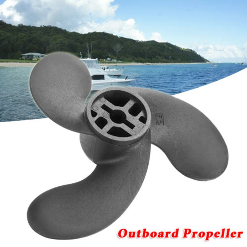 1pc Outboard Propeller Nylon Black For Tohatsu3.5HP For Nissan2.5 3.5HP For Mercury3.5HP Marine Boat 47.05mmx78.05mm Boat Parts
1pc Outboard Propeller Nylon Black For Tohatsu3.5HP For Nissan2.5 3.5HP For Mercury3.5HP Marine Boat 47.05mmx78.05mm Boat Parts