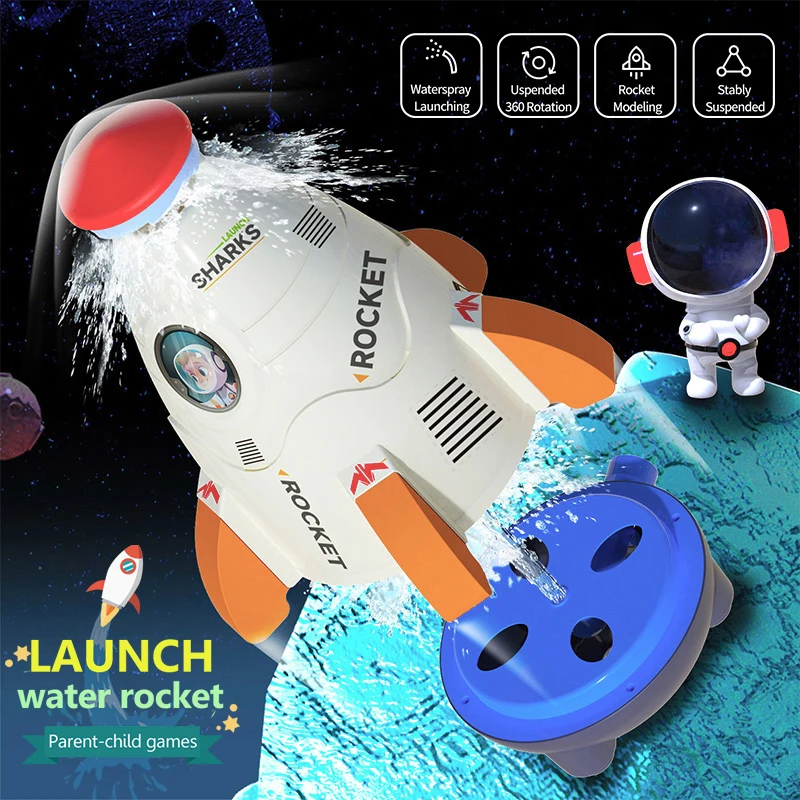 Interesting Water Pressure Rocket Launcher Outdoor Parent-child Interaction Games Sports Water Toys Watering Boys Girls Children
Interesting Water Pressure Rocket Launcher Outdoor Parent-child Interaction Games Sports Water Toys Watering Boys Girls Children