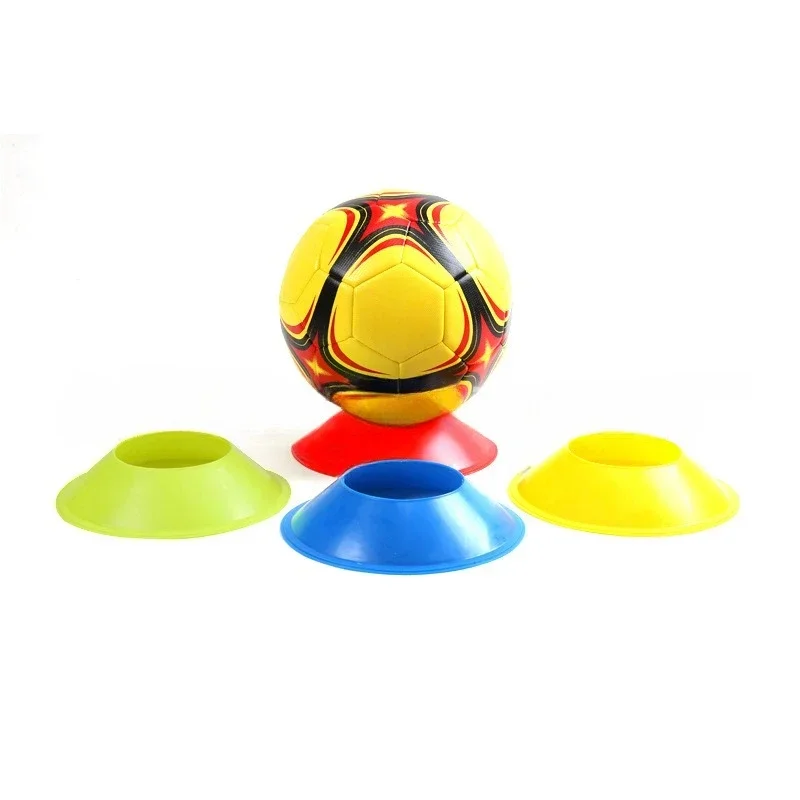 

5Pcs Soccer Training Sign Dish Pressure Resistant Cones Marker Discs Bucket Football Basketball Training Supplies Sports Saucer