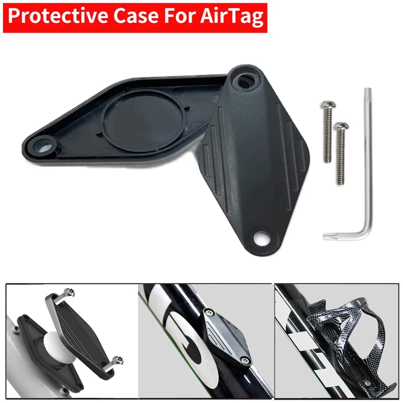 Anti-lost Protective Case For Apple AirTag Universal Bicycle Mount GPS Locator Bike Water Bottle Holder Cover Bike Seat Bracket
Anti-lost Protective Case For Apple AirTag Universal Bicycle Mount GPS Locator Bike Water Bottle Holder Cover Bike Seat Bracket