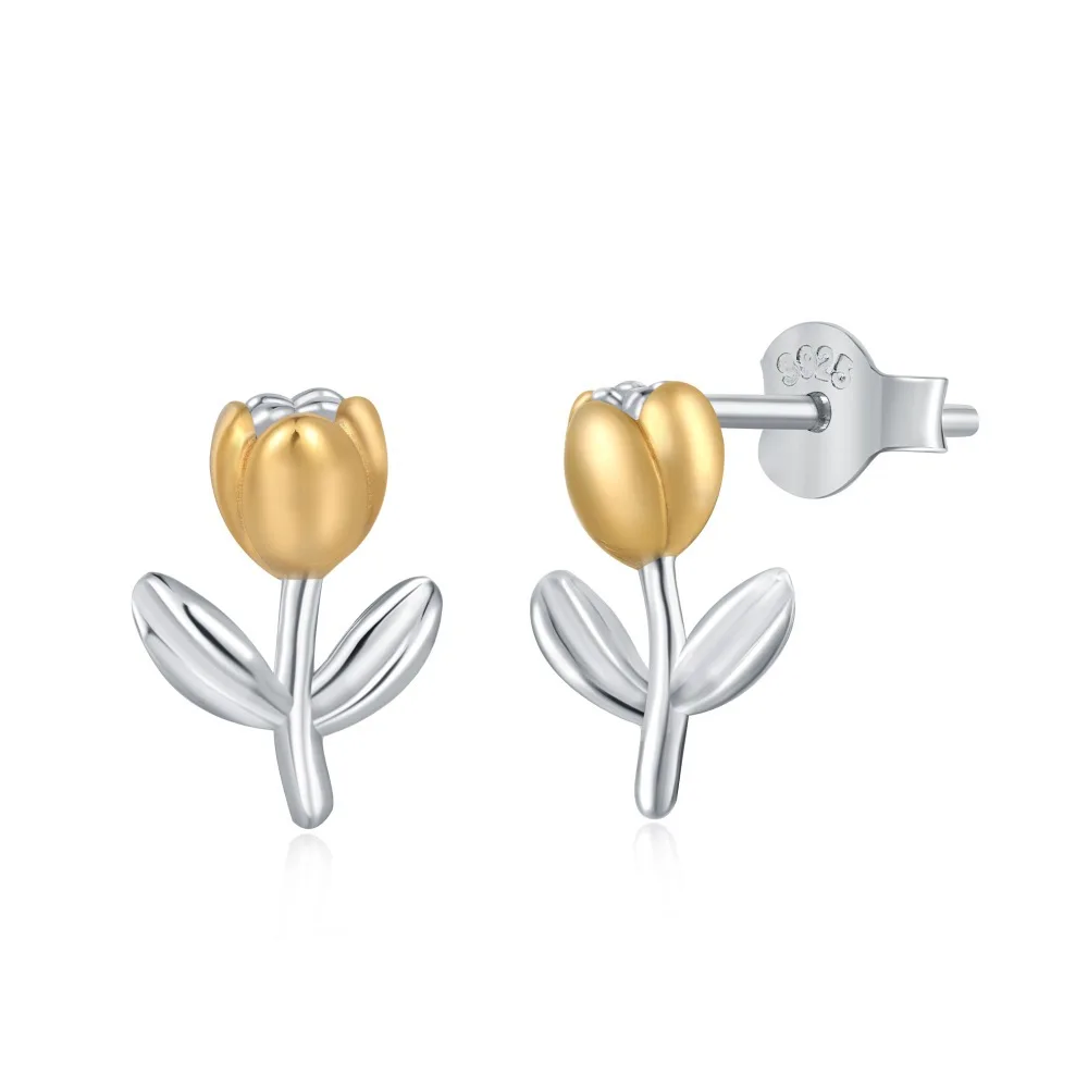 Versatile 925 Pure Silver Ear Studs with Small Yellow Flowers, Cute and Fresh Japanese and Korean Pastoral Style
Versatile 925 Pure Silver Ear Studs with Small Yellow Flowers, Cute and Fresh Japanese and Korean Pastoral Style