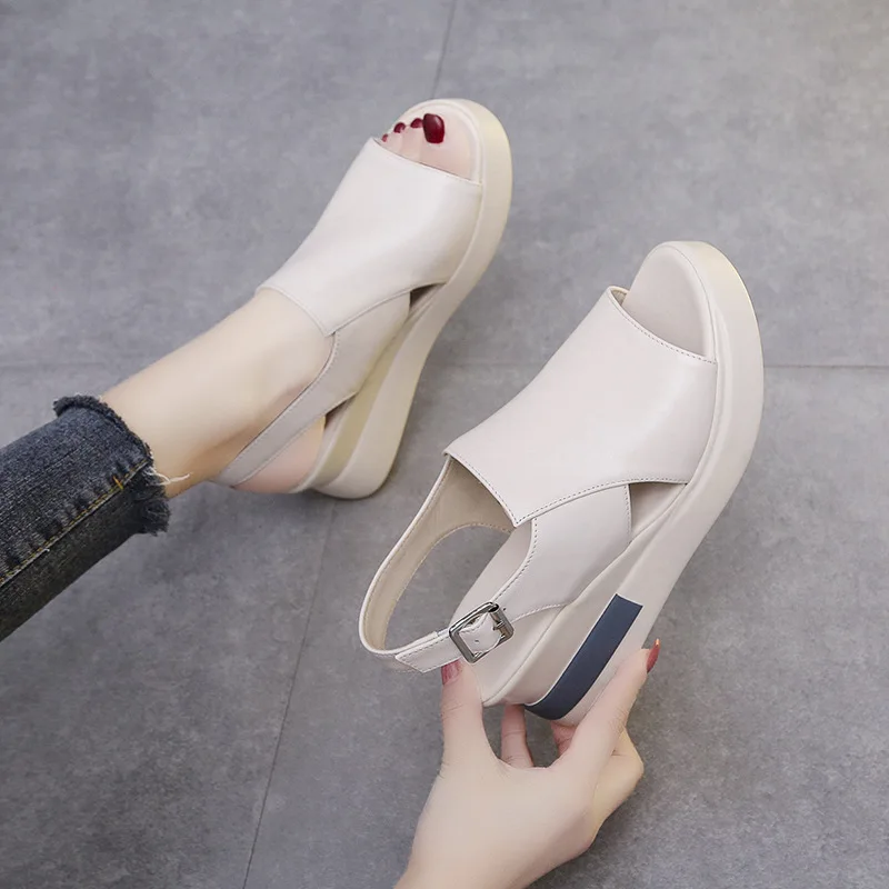 MODX Summer Comfortable Fashion Thick a1 bottom Slope Heel Women's Sandals Casual Ladies
MODX Summer Comfortable Fashion Thick a1 bottom Slope Heel Women's Sandals Casual Ladies