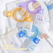 1 Set Charger Protective Case Stylish Cartoon Design PC Multifunctional Practical Data Cable Protector for iPhone 18W/20W
1 Set Charger Protective Case Stylish Cartoon Design PC Multifunctional Practical Data Cable Protector for iPhone 18W/20W