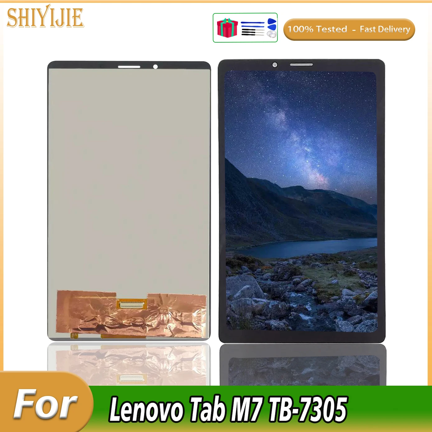 Оригинальный ЖК-дисплей для планшета Lenovo Tab M7 TB-7305 стандартный ЖК-дисплей с сенсорным экраном 3G 4G WIFI дигитайзер в сборе протестирован
Оригинальный ЖК-дисплей для планшета Lenovo Tab M7 TB-7305 стандартный ЖК-дисплей с сенсорным экраном 3G 4G WIFI дигитайзер в сборе протестирован