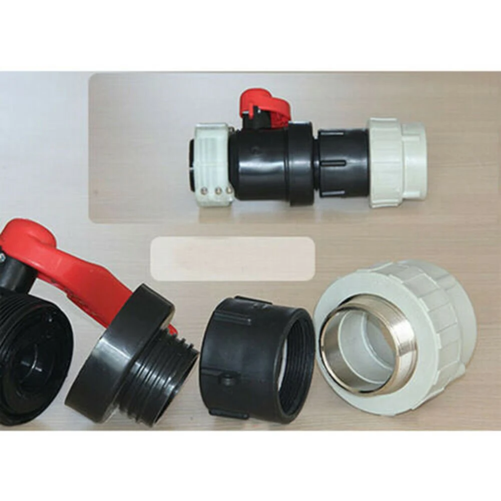 IBC Tank 60mm Valve Adapter Connector, Plastic Fitting Kit for Water Barrels, Efficient Pipe Connection and Disconnection
IBC Tank 60mm Valve Adapter Connector, Plastic Fitting Kit for Water Barrels, Efficient Pipe Connection and Disconnection