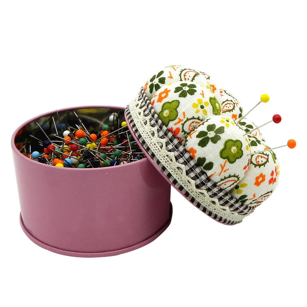 Metal Rustproof Sewing Pins Multicolor Stitching Quilting Pins with Storage Box Cushion Random Color
Metal Rustproof Sewing Pins Multicolor Stitching Quilting Pins with Storage Box Cushion Random Color