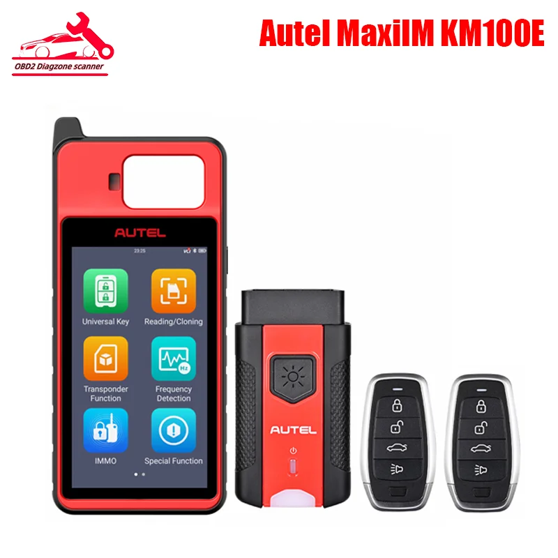 

Autel MaxiIM KM100 E Key Fob Programmer Tools Kit KM100E Universal Key Generator Free Update Lifetime PK IM508 IM608 IMMO