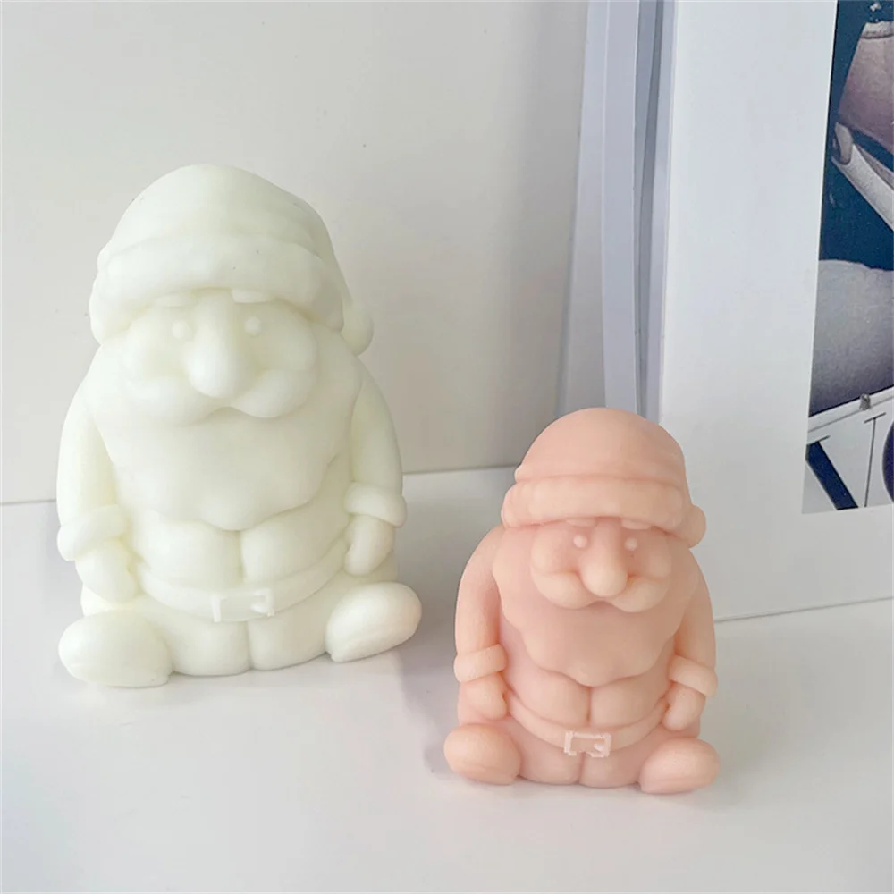 New Santa Claus Aromatherapy Candle Silicone Mold DIY Christmas Decoration Candle Making Molds 3D Christmas Handmade Soap Mould
New Santa Claus Aromatherapy Candle Silicone Mold DIY Christmas Decoration Candle Making Molds 3D Christmas Handmade Soap Mould