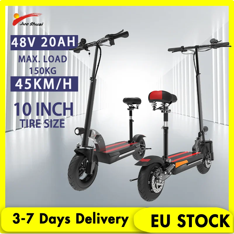 

Electric Scooter X48 1200W Single Motor, 60KM/H Max. Speed, E-Scooter X500 55KM Max.Range электросамокат 10 Inch Tire Size