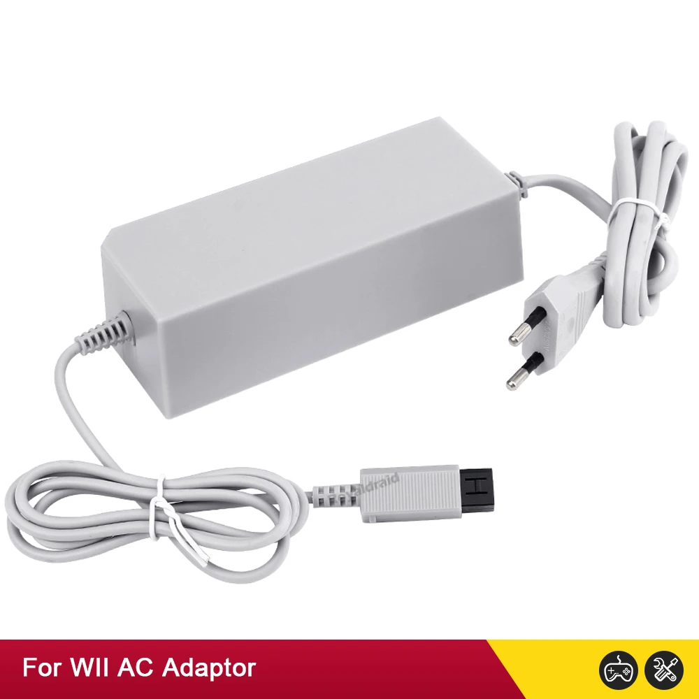 NEW EU US Plug Replacement Wall AC Power Adapter Supply Cord Cable For Wii Console AC Adapter Replacement Charger For WII Host NEW EU US Plug Replacement Wall AC Power Adapter Supply Cord Cable For Wii Console AC Adapter Replacement Charger For WII Host