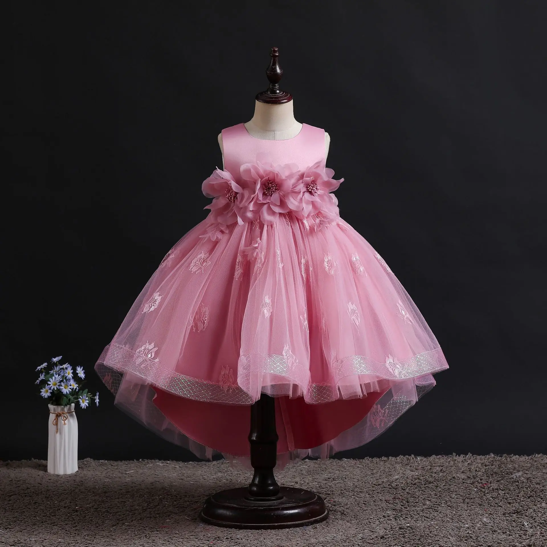 Annabelle Flower Girl Dress for Kids Round Neck Appliques Bridesmaid Baby Christmas Dresses Weddings Kids Birthday Party Dress
Annabelle Flower Girl Dress for Kids Round Neck Appliques Bridesmaid Baby Christmas Dresses Weddings Kids Birthday Party Dress