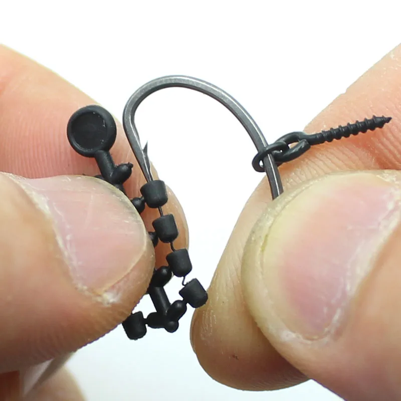 Carp Fishing Hook Connect Hook Beads Swivel Ready D-rig Line Aligner Hair Rigs Zig Rig Method Feeder Accessories Tackle
Carp Fishing Hook Connect Hook Beads Swivel Ready D-rig Line Aligner Hair Rigs Zig Rig Method Feeder Accessories Tackle