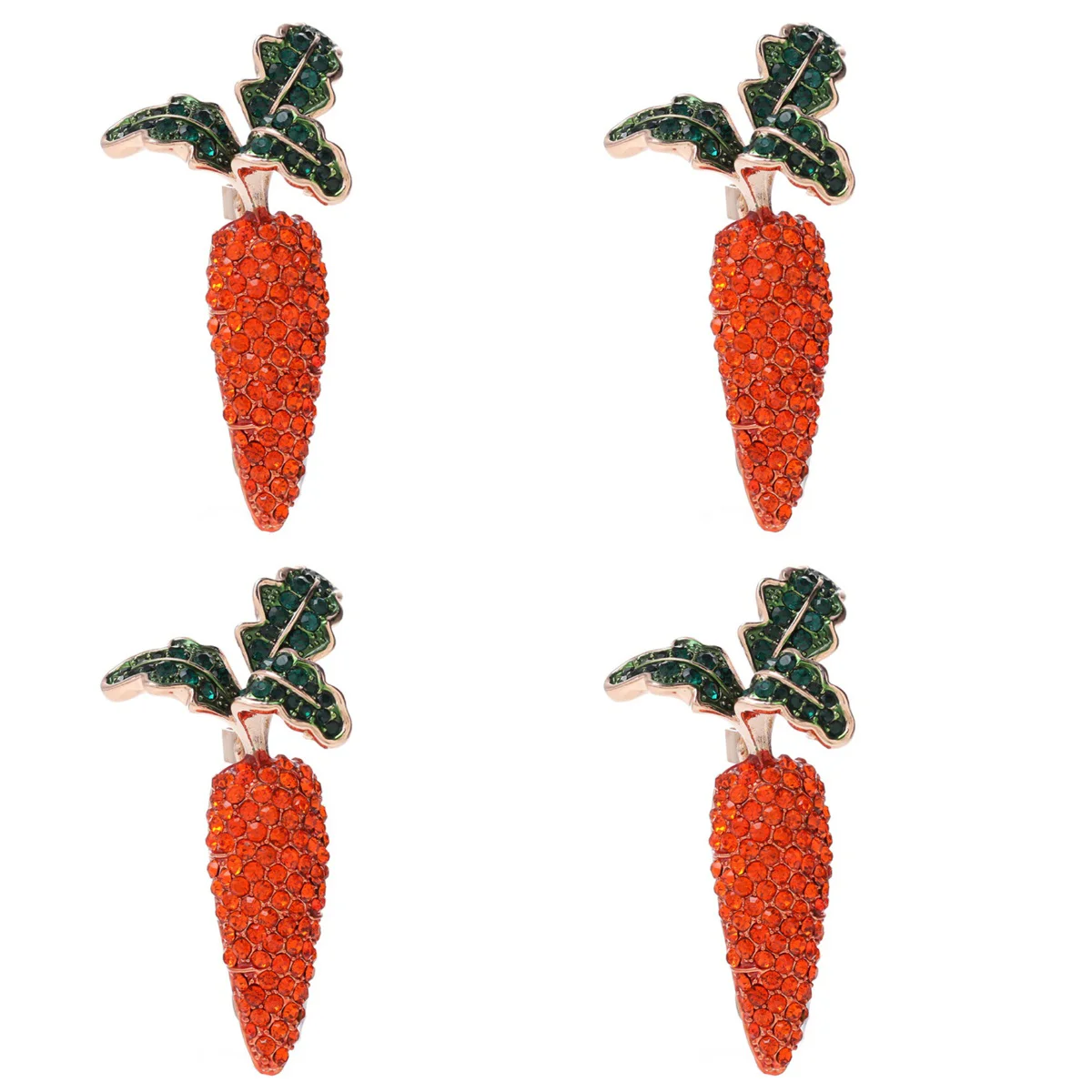 8 PCS Lovely Carrot Brooches Alloy Carrot Rhinestones Brooch Pin Mini Coat Decorative Breastpin Stylish Jewelry Accessories for
8 PCS Lovely Carrot Brooches Alloy Carrot Rhinestones Brooch Pin Mini Coat Decorative Breastpin Stylish Jewelry Accessories for