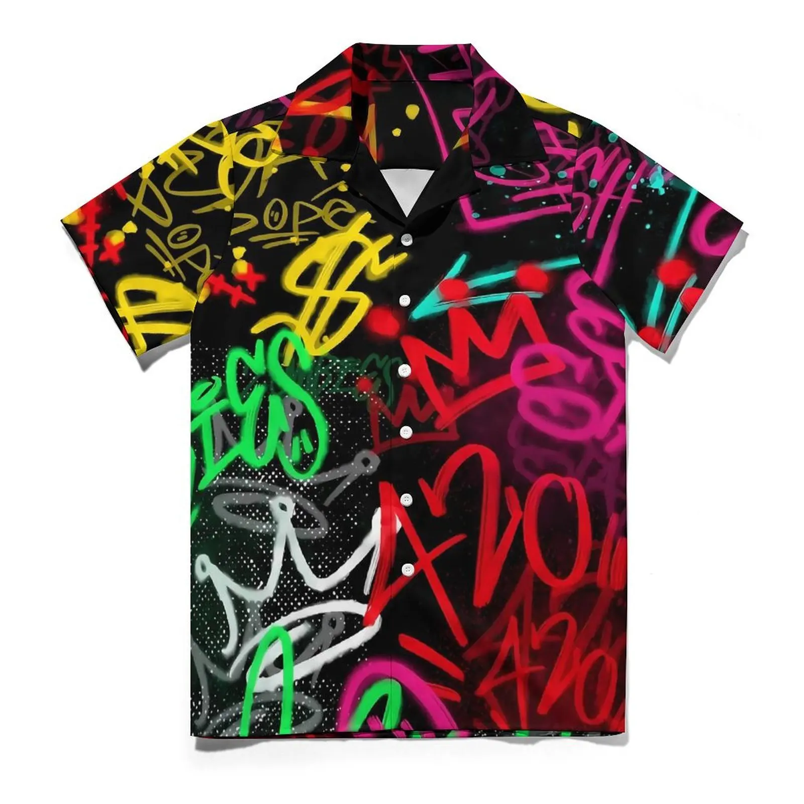 Graffiti Inspired Vacation Shirt Male Letter Print Vintage Casual Shirts Hawaiian Short Sleeve Streetwear Oversize Blouses
Graffiti Inspired Vacation Shirt Male Letter Print Vintage Casual Shirts Hawaiian Short Sleeve Streetwear Oversize Blouses