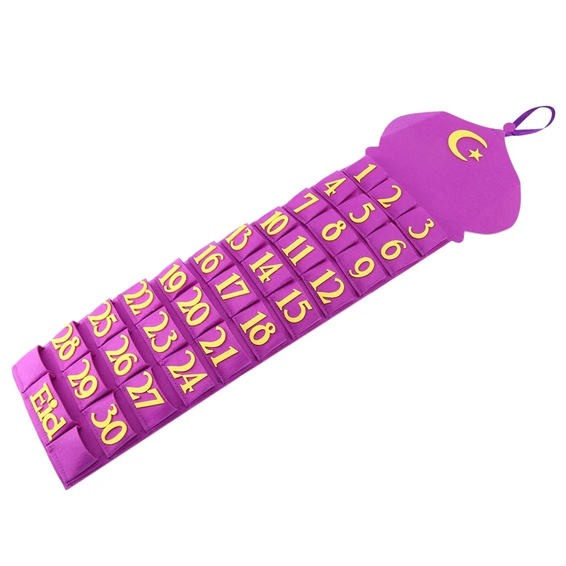 Ramadan Mubarak Ramadan Hanging Calendar Felt Eid Mubarak Wall Countdown Calendar With 30 Numbered Pockets
Ramadan Mubarak Ramadan Hanging Calendar Felt Eid Mubarak Wall Countdown Calendar With 30 Numbered Pockets