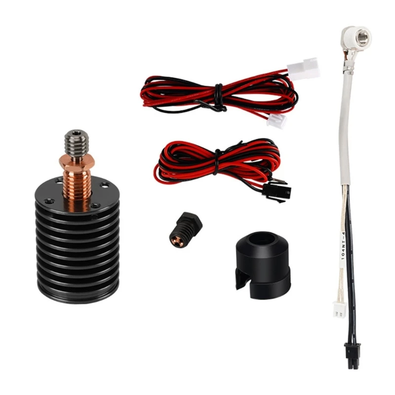 Комплект керамического нагревателя Hotend для Voron Hotend с быстрым нагревом горла
Комплект керамического нагревателя Hotend для Voron Hotend с быстрым нагревом горла
