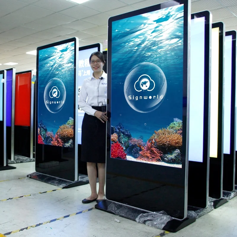 

86 inch indoor/outdoor price led screen lcd advertising display screen kiosk digital signage and displays totem