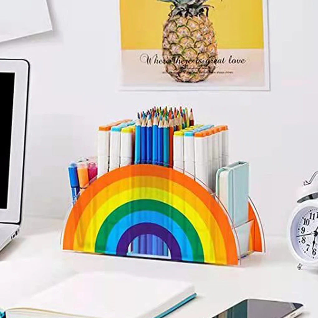 Pen Holder 5-Grids Multifunction Dustproof Stable Storage Rack Desktop Stationery Cosmetics Organizer School Supplies
Pen Holder 5-Grids Multifunction Dustproof Stable Storage Rack Desktop Stationery Cosmetics Organizer School Supplies