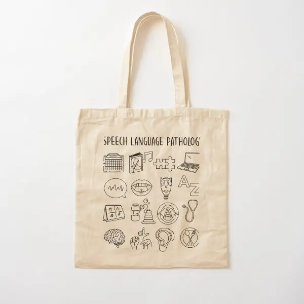 Speech Language Pathology Pathologist Sl Canvas Bag Women Printed Ladies Handbag Shopper Reusable Travel Fabric Foldable Casual
Speech Language Pathology Pathologist Sl Canvas Bag Women Printed Ladies Handbag Shopper Reusable Travel Fabric Foldable Casual