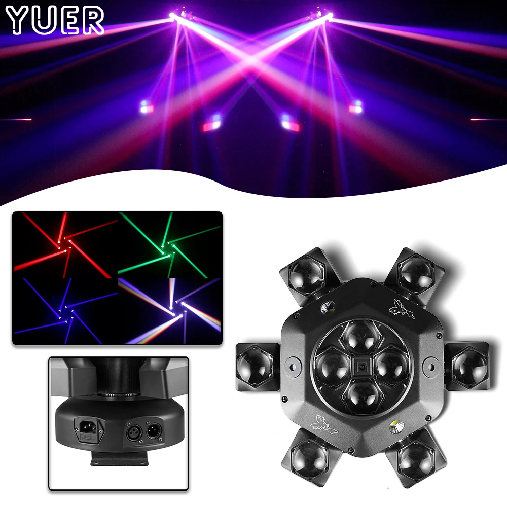DJ RG Laser 6 головок, 10x10 Вт, луч с подвижной головкой, светильник DMX512, стробоскоп, сценический эффект, лампы для дискотеки, музыки, танцев, вечеринки, клуба, бара
DJ RG Laser 6 головок, 10x10 Вт, луч с подвижной головкой, светильник DMX512, стробоскоп, сценический эффект, лампы для дискотеки, музыки, танцев, вечеринки, клуба, бара
