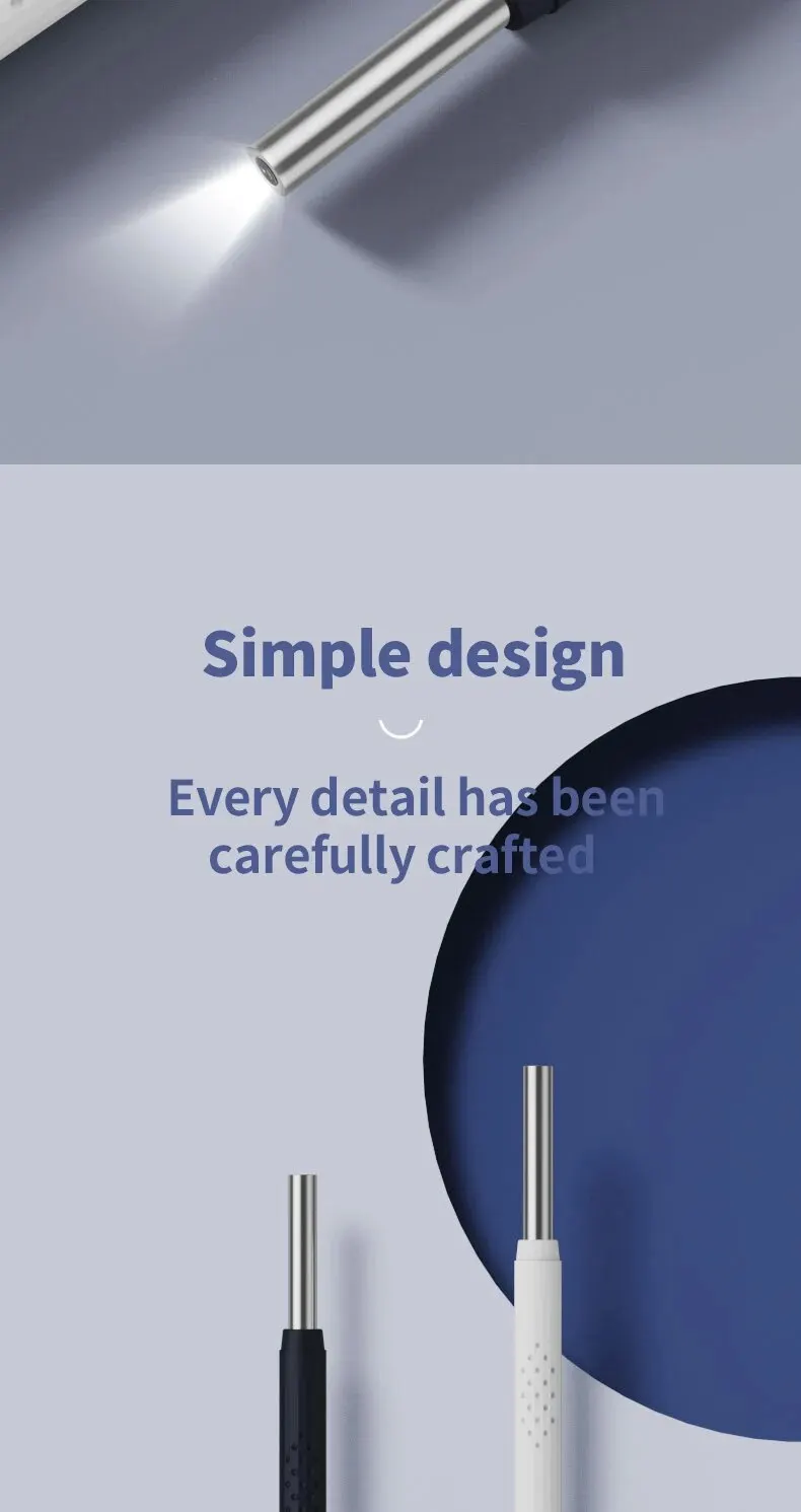 Smart Visual Ear Cleaner 3-in-1 Ear Sticks Otoscope USB C Charging Endoscope Wax Removal Tool Earpick Mini Camera Health Care 9 Mallzona Sc9099e591bd244279648fa221e3df012G Smart Visual Ear Cleaner 3-in-1 Ear Sticks Otoscope USB C Charging Endoscope Wax Removal Tool Earpick Mini Camera Health Care Mallzona