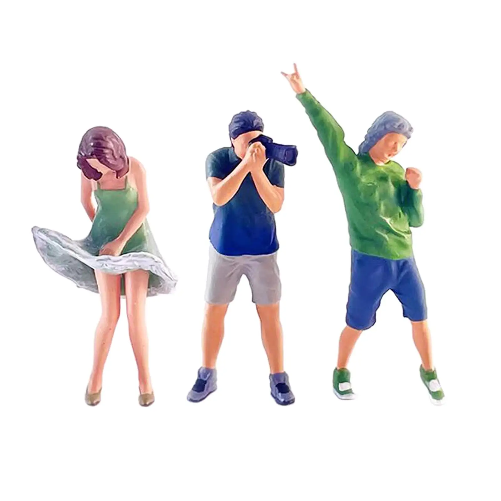 Модель для мальчиков и девочек, 3 шт., Коллекционная модель крошечных людей, модель Диона, пейзаж, фотосъемка, модель персонажа для макет поезда, 1/64
Модель для мальчиков и девочек, 3 шт., Коллекционная модель крошечных людей, модель Диона, пейзаж, фотосъемка, модель персонажа для макет поезда, 1/64