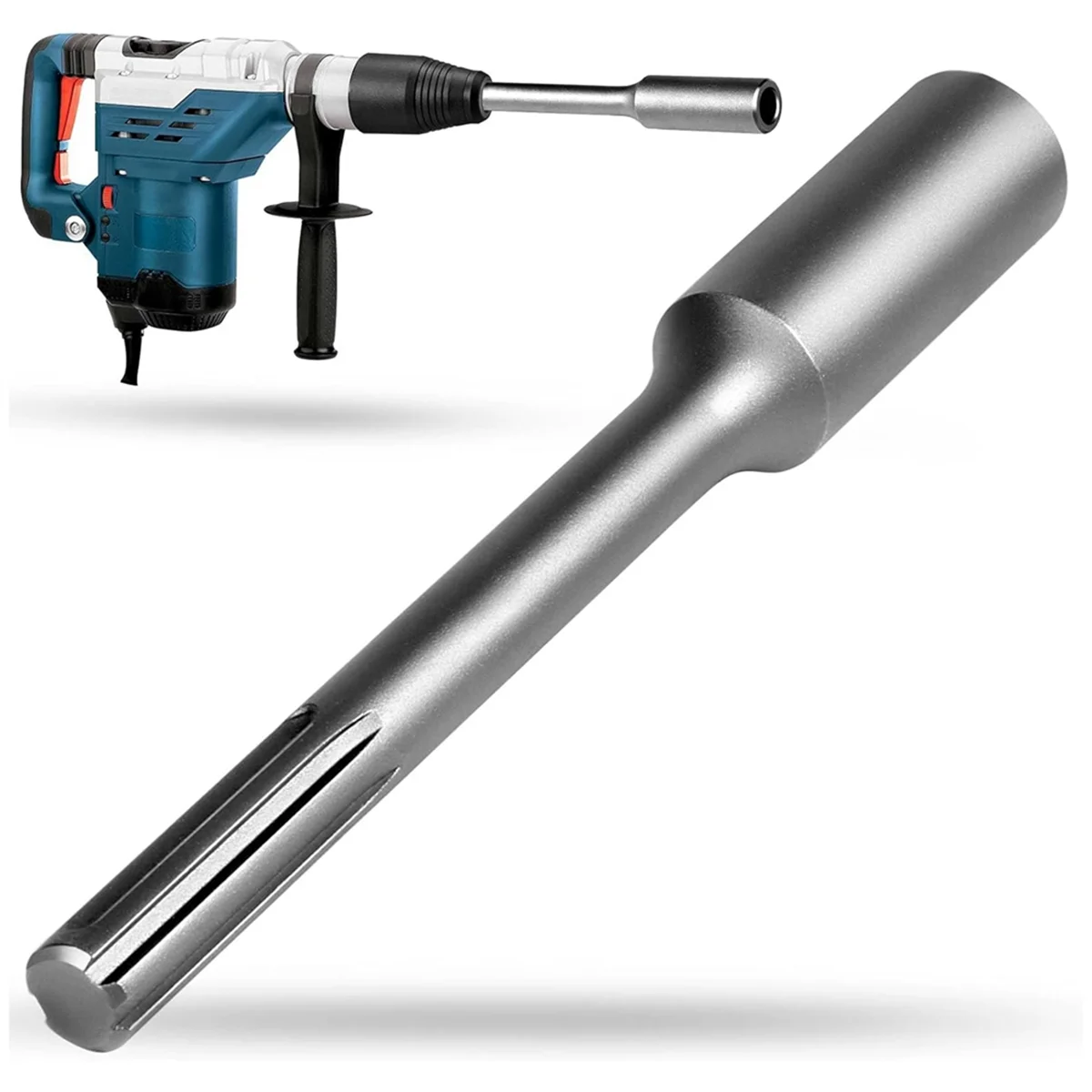 

SDS-MAX Ground Rod Driver for 5/8Inch&3/4Inch Ground Steel Kit, Rods Drills,for DeWalt for Bosch for Hitachi for Makita